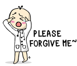doctor big head english version sticker #11114962