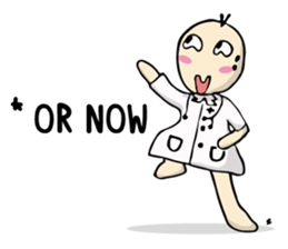 doctor big head english version sticker #11114963