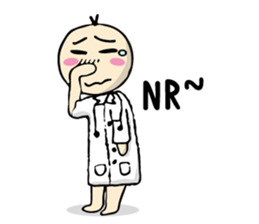 doctor big head english version sticker #11114965