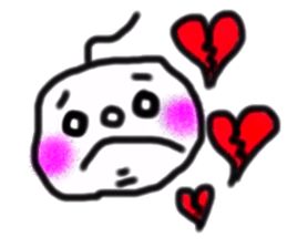 the person with curly hair sticker #11116059