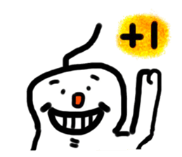 the person with curly hair sticker #11116061