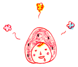 strawberry cosplay sticker #11116354