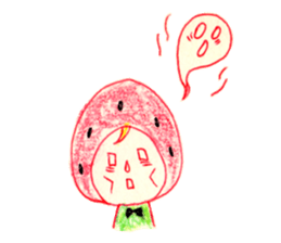 strawberry cosplay sticker #11116374