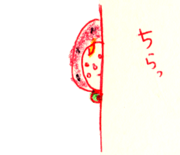 strawberry cosplay sticker #11116377