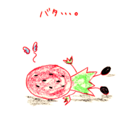 strawberry cosplay sticker #11116389