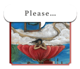 Goddess of flowers -e- sticker #11116434