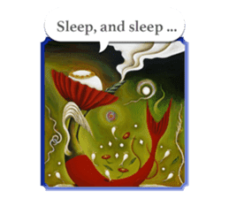 Goddess of flowers -e- sticker #11116444