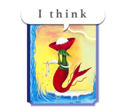 Goddess of flowers -e- sticker #11116454