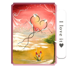 Goddess of flowers -e- sticker #11116462