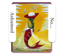Goddess of flowers -e- sticker #11116464