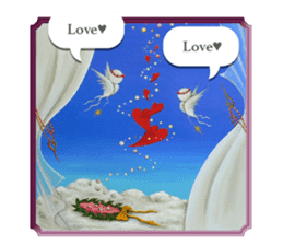 Goddess of flowers -e- sticker #11116466