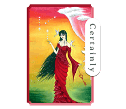 Goddess of flowers -e- sticker #11116470