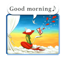 Goddess of flowers -e- sticker #11116471