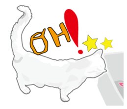 Cat will sticker #11116689
