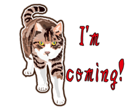 Cat will sticker #11116694