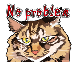 Cat will sticker #11116700
