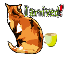 Cat will sticker #11116702