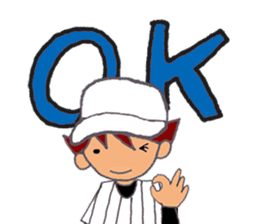 To baseball Boys and the mothers sticker #11116795