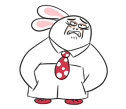 Rabbit dad's story 1.0 sticker #11116914