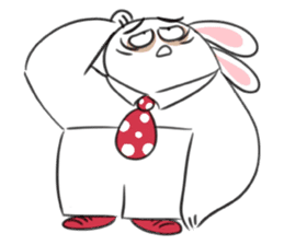 Rabbit dad's story 1.0 sticker #11116915