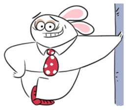 Rabbit dad's  story 1.0 sticker #11116918