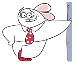 Rabbit dad's story 1.0 sticker #11116918