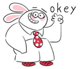 Rabbit dad's story 1.0 sticker #11116919