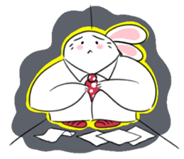 Rabbit dad's  story 1.0 sticker #11116921