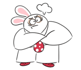 Rabbit dad's story 1.0 sticker #11116922