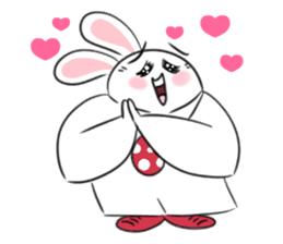 Rabbit dad's story 1.0 sticker #11116928