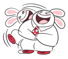 Rabbit dad's  story 1.0 sticker #11116940