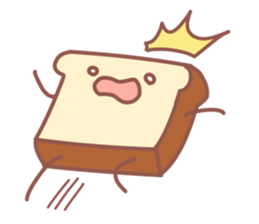 Bread and friends sticker #11117449