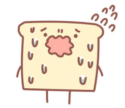 Bread and friends sticker #11117455