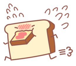 Bread and friends sticker #11117456