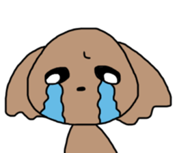honorific toy poodle sticker #11117510