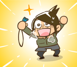 "OTAHAHA" OTAKU Mother sticker #11117607