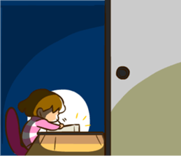 "OTAHAHA" OTAKU Mother sticker #11117609