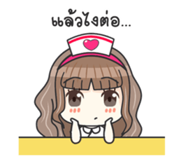 Lovely Nurse Care sticker #11117816