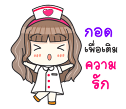 Lovely Nurse Care sticker #11117818