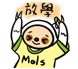 Sloth-Mols sticker #11118021