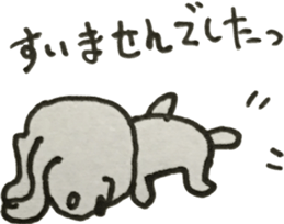 Vintage sticker rabbit sticker #11118077