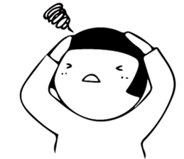 marugao2(round face) sticker #11118171