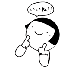 marugao2(round face) sticker #11118175