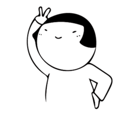 marugao2(round face) sticker #11118191