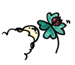 Sheep 's and ladybird . sticker #11118517