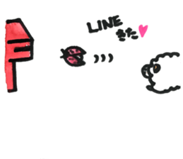 Sheep 's and ladybird . sticker #11118518