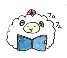 Sheep 's and ladybird . sticker #11118532