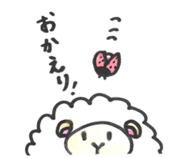 Sheep 's and ladybird . sticker #11118549