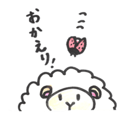 Sheep 's and ladybird . sticker #11118549