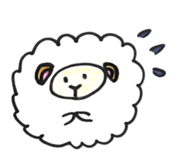 Sheep 's and ladybird . sticker #11118550